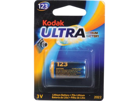 KODAK  Battery  MAX LITHIUM  3V  (123LA)