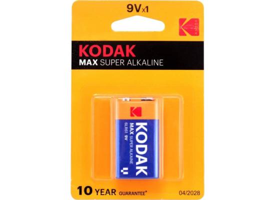 KODAK MAX SUPER ALKALINE 9V