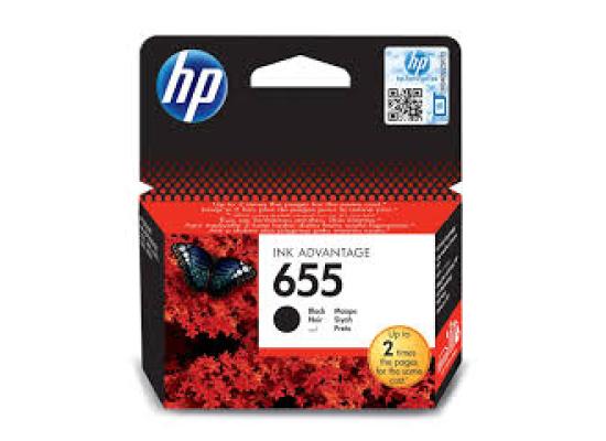 HP 655 Black Ink Cartridge (CZ109AE) (Original)