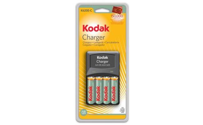 Kodak Battery  Charger K620E-WW-C+4AAHR2100