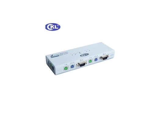 4-Port PS/2 KVM Auto Switch (With Cables / CKL-74A)