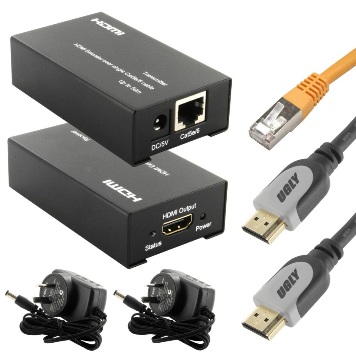 HDMI-Extender By Cat-5e/6 (60m) ( HDMI-Extender/60)