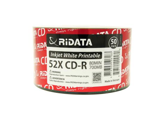RIDATA-52X-CD-R-700MB ''MADE IN VIETNAM'' (50-PACK)