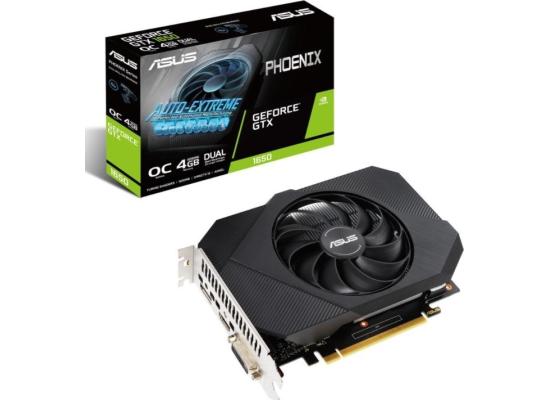 ASUS Phoenix GeForce® GTX 1650 OC edition 4GB GDDR6 is your ticket into PC gaming.