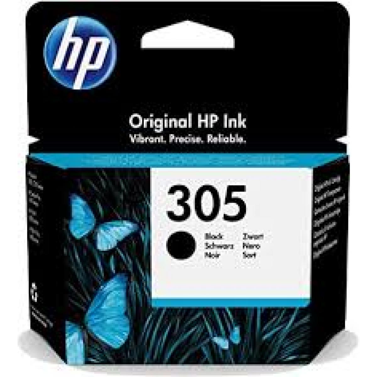 Hp 305 Black Original Ink Cartridge 3ym61ae 3ym61ae Midteks Inc