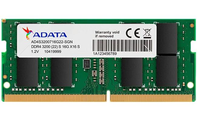 ADATA RAM DDR4 SO-DIMM 16GB 3200 (22) NB