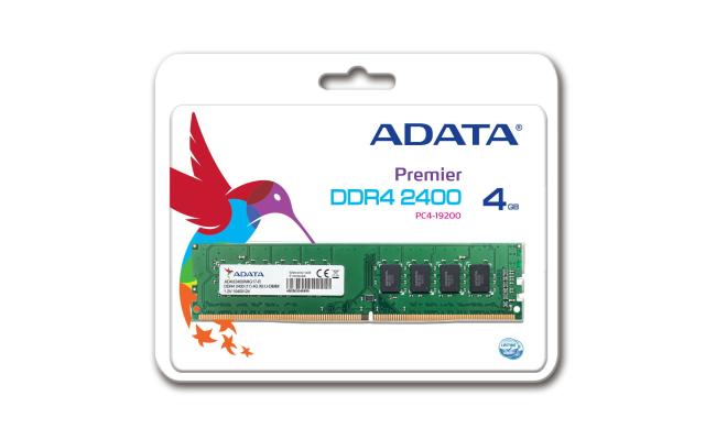 ADATA DDR4 U-DIMM 4GB 2400 (17)