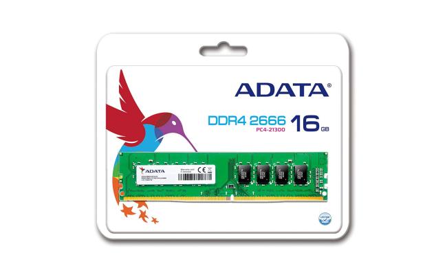 ADATA DDR4 U-DIMM 16GB 2666 (19)