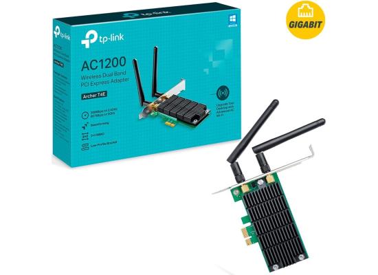 AC1200 Wireless Dual Band PCI Express Adapter Archer T4E
