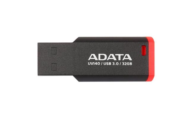 UV140 32GB BLACK+RED RETAIL  USB Flash Drive