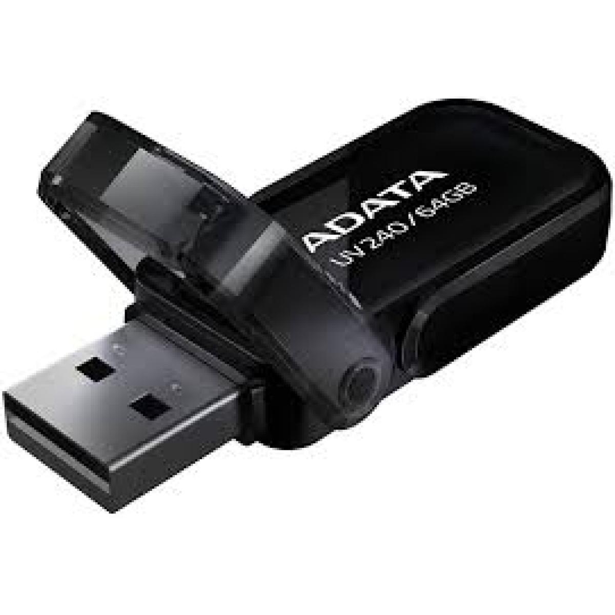 UV240 64GB BLACK RETAIL USB Flash Drive