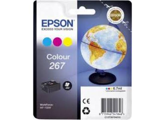 Epson C13T26704010- SINGLEPACK COLOR 267 INK CARTR - IN RS BLISTER PACK