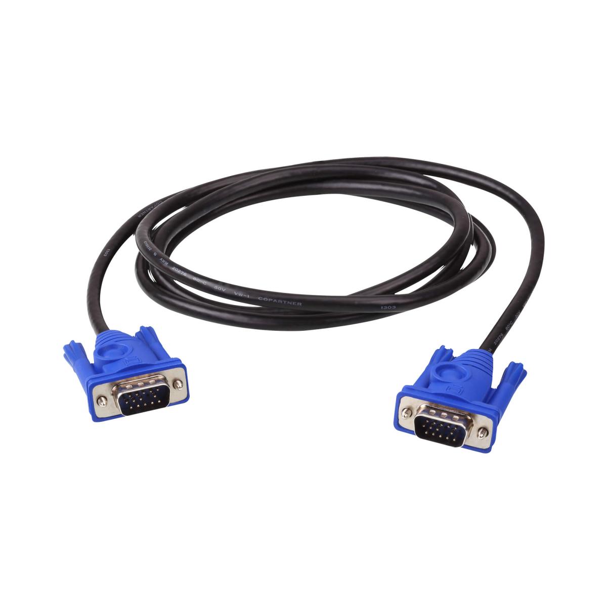 Cable VGA Male/Male 1.8m