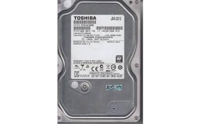 TOSHIBA HARDDRIVE 3.5" 500GB 7200 RPM SATA 6.0GB/S