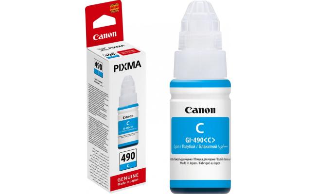 Canon GI-490C Cyan Original Ink Bottle