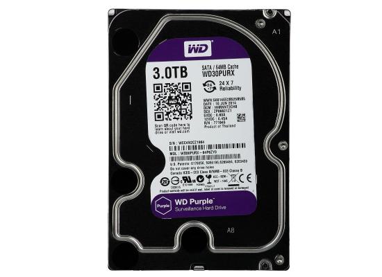 Hard Disk Internal 3.5' - 3TB SATA Purple - WD