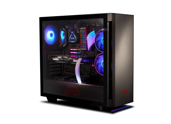 XPG INVADER Mid-Tower Gaming PC Chassis (Black)