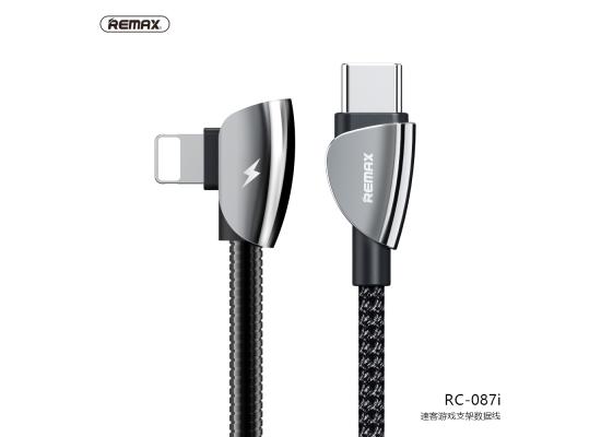 REMAX Suker Series RC-087i 2.4A Fast Charge Speed Data Cable iPhone Type C To Lightning
