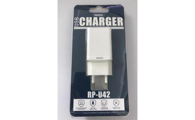 REMAX Single USB Charger RPU42 US/EU