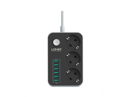 LDNIO SE3631 EU Plug Desktop Multi USB Power Socket Power