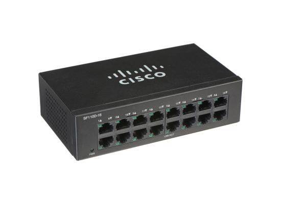 Cisco SF100D-16 16-Port Desktop 10/100 Switch