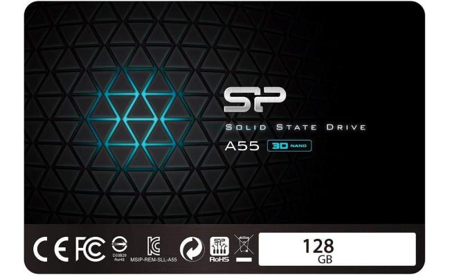 Siliconpow SP128GBSS3A55S25 - Silicon Power SSD Ace A55 128GB 2.5'', SATA III 6GB/s, 560/530 MB/s, 3D NAND