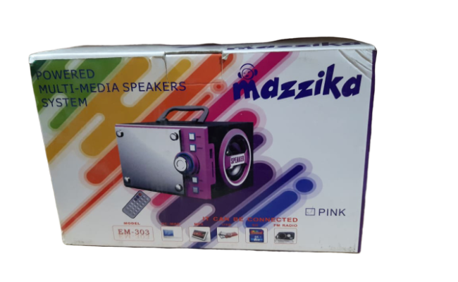 Speaker With Flash I/P+SD Card/Radio/Remote/Charging (SPK-303)