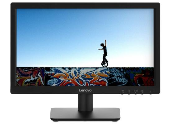 Lenovo    D19-10   18.5'' HD monitor, 5 ms ,  16:09 , Input connectors VGA+HDMI, Cable included VGA, Tilt    1 Year Warranty  