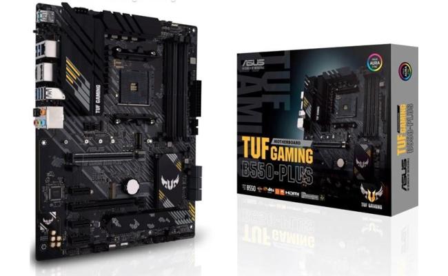 ASUS AMD B550 (Ryzen AM4) ATX gaming motherboard with PCIe 4.0, dual M.2, 10 DrMOS power stages, 2.5 Gb