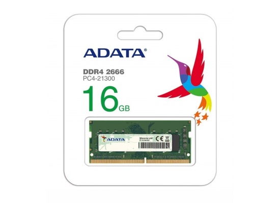 ADATA Memory Module RAM 16 GB DDR4 2666mHz, For Laptop