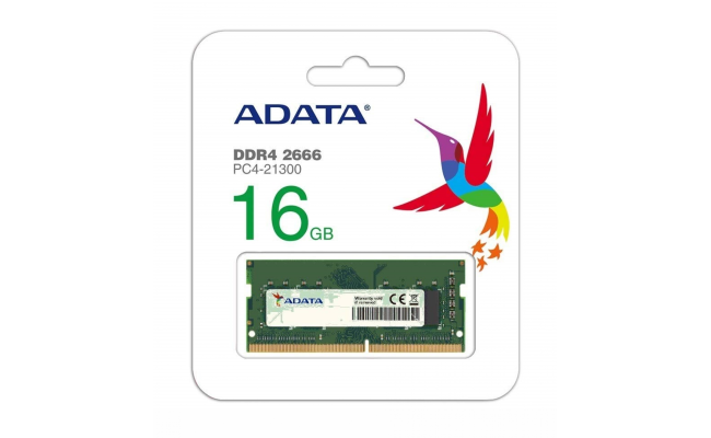ADATA Memory Module RAM 16 GB DDR4 2666mHz, For Laptop