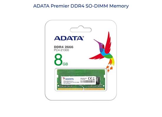 ADATA Memory Module RAM 8 GB DDR4 2666mHz, For Laptop