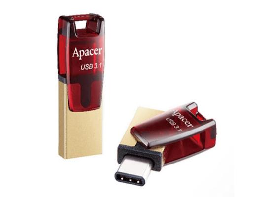APACER USB3.1 TYPE-C USB 3.1 GEN 1 TYPE A 32GB AH180R