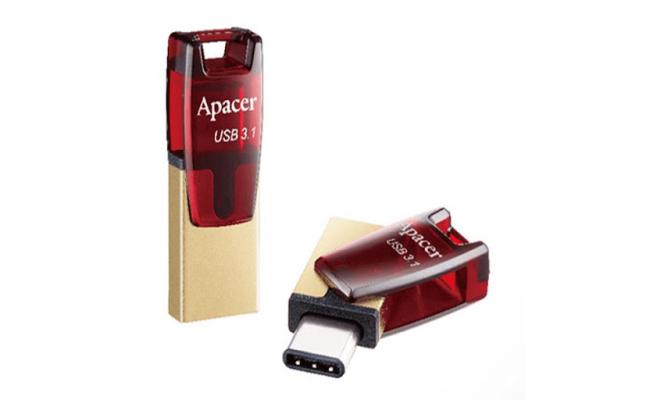 APACER USB3.1 TYPE-C USB 3.1 GEN 1 TYPE A 32GB AH180R