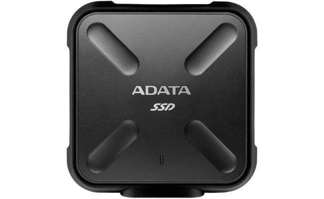 ADATA Sd700 3D Nand 1 TB Ruggedized Water /Dust / ShockProof External Solid State Drive Black