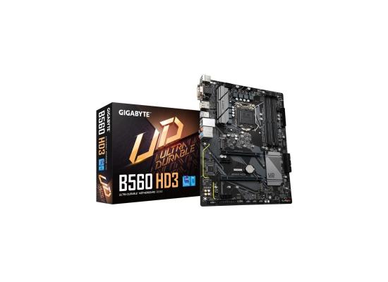 Intel® B560 Ultra Durable Motherboard with Direct 6+2 Phases Digital VRM, Full PCIe 4.0* Design, PCIe 4.0 M.2, GIGABYTE 8118 Gaming LAN, RGB FUSION 2.0, Q-Flash Plus