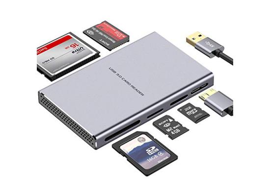 CARD READER High Speed All-in-1 Memory Card Reader/Writer for SD/SDHC, Micro SD, CF, XD, MS/Pro & Duo Cards