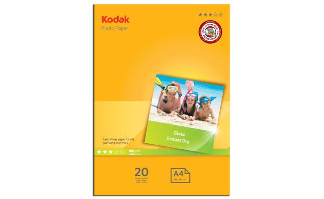 KODAK PHOTO PAPER GLOSS 180 GSM 20 SHEET