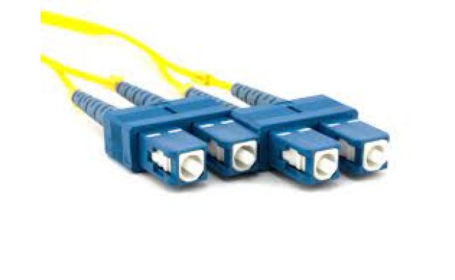 Fiber Patch Cable SC-SC 1 METER Single Mode Duplex Double fiber 2 PCS