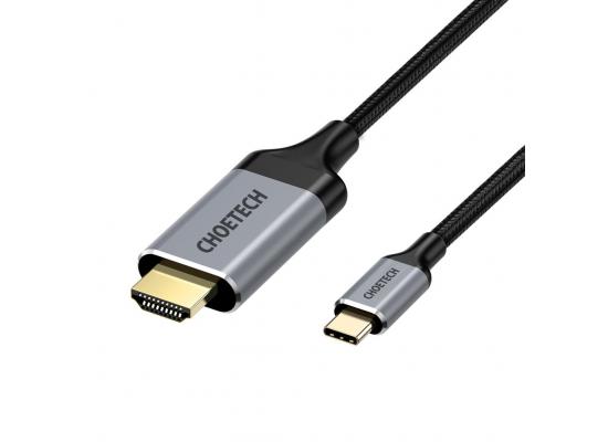 CH0021-BK Choetech USB C To HDMI Cable(4K@60Hz), 6.5ft/2m, USB Type C To HDMI, Thunderbolt 3 Cable