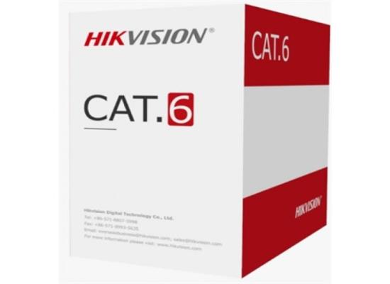 HIKVISION Cable - DS-1LN6U-W/CCA (UTP Wall Cable, Cat6, PVC, CCA, 305m)