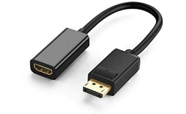 CONVERTER CABLE DTECH DISPLAY PORT MALE TO HDMI FEMALE