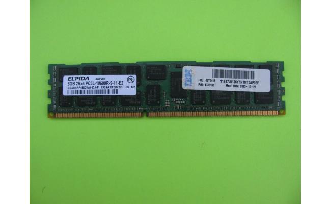 ELPIDA 8GB 2RX4 PC3L-10600R-9-11-E2
