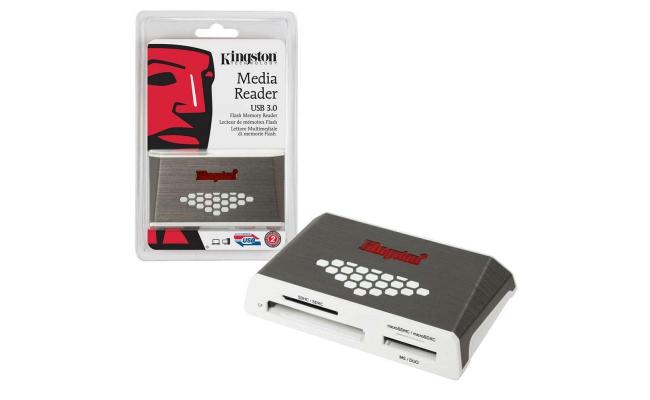 KINGSTON USB 3.0 High-Speed Card Reader for CF, SD, MicroSD and Memory Stick