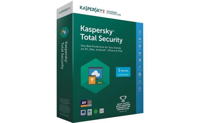 Kaspersky TOTAL SECURITY ACTIVATION CODE CARD