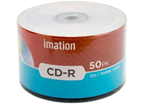 IMATION CDR 50 BULK WHITE INKJET PRINTABLE