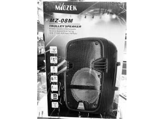 TROLLEY SPEAKER PORTABLE AMPLIFIRE & RECHARGABLE SPEAKER SYSTEM WITH PAIRING, USB, TF CARD,AUX INPUT, FM RADIO