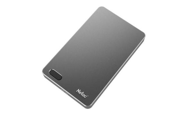 External HDD | NETAC |NT05K391F-002T-30GR| 2TB | USB 3.0 | Buffer memory size 8 MB | Colour Iron