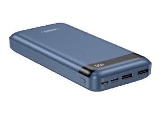 REMAX RPP-259 20,000MAH 37WH GREEN SERIES 2A POWERBANK WITH 2 OUTPUTS & 2 INPUTS