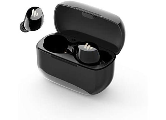 TWS5 True Wireless Earbuds - Up to 32 Hour Battery Life with Mic and Charging Case, Bluetooth v5.0 aptX, IPX5 Splash & Sweatproof, Easy Pairing